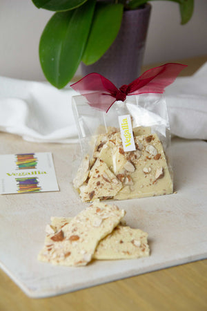 White Chocolate with Almonds